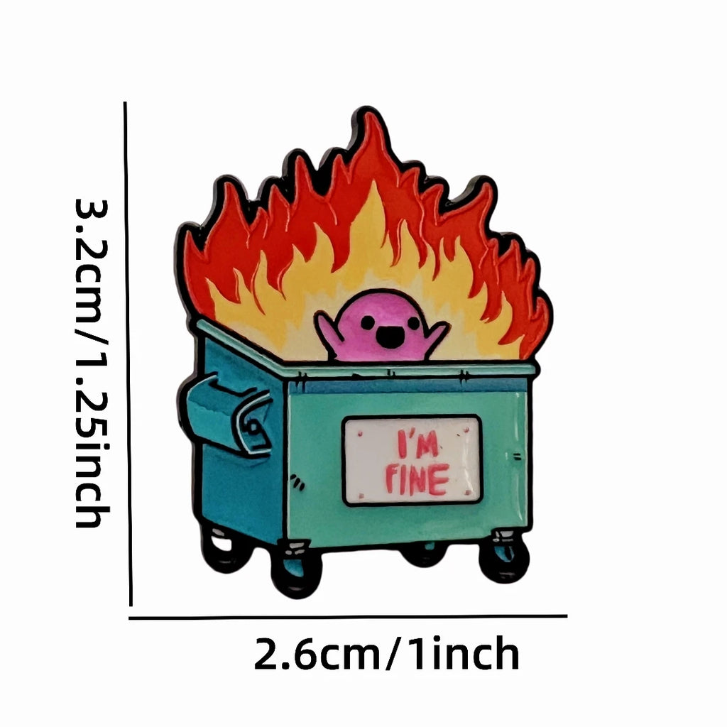 Funny Halloween Enamel Pin