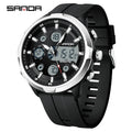 Digital Military Sports Watch for Men - Waterproof Quartz Wristwatch
