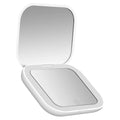 Portable Folding LED Makeup Mirror with Lights and 2X Magnification