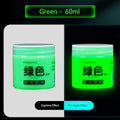 60ml Fluorescent Acrylic Paint Set - Glow in Dark Art & Craft Supplies