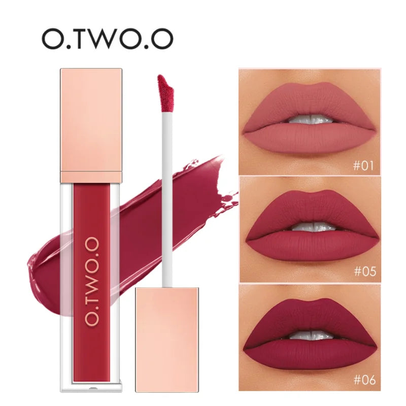 Waterproof Matte Liquid Lipstick Set - Long-Lasting Lip Gloss & Tint