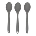 3pcs Silicone Soup Spoons Kitchen Mixing Ladles Non-Slip Cooking Utensils