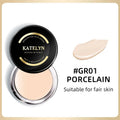 Waterproof Long-Lasting Foundation Cream with Natural Coverage for Face Makeup