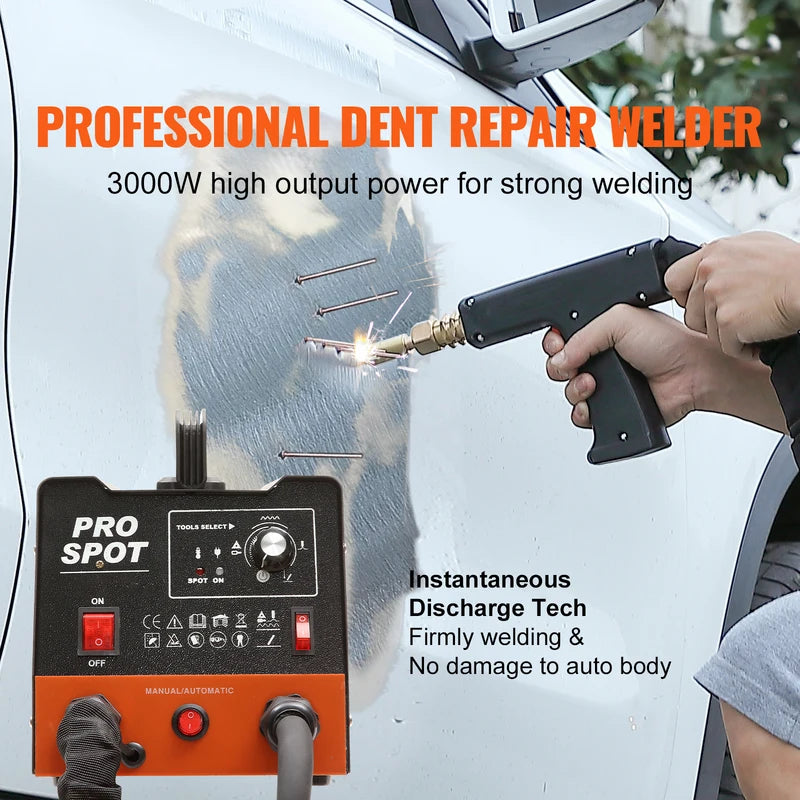 Stud Welder Dent Repair Kit 3KW Auto Body Welding Tool for Car & Truck