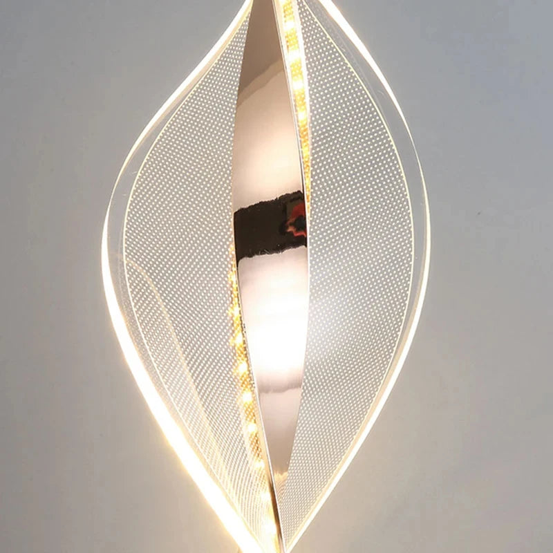 Modern Acrylic Geometric Pendant Light for Living Room Bedroom Kitchen Hanging Lamp