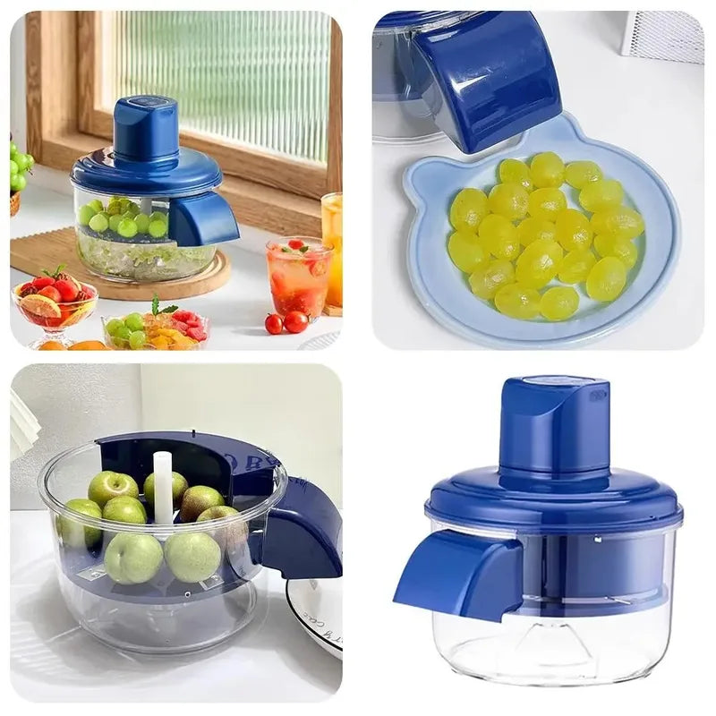 Electric Grape & Fruit Peeler Machine - Hands-Free Stainless Steel Skin Remover