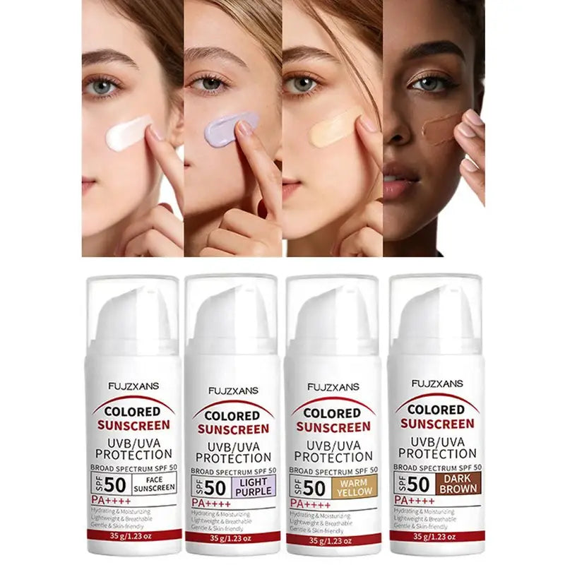 Broad Spectrum SPF 50 Tinted Sunscreen with Hydrating & Skin-Friendly Formula