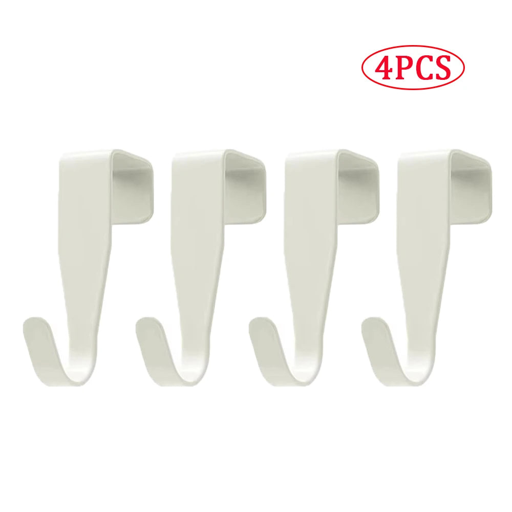 2PCS Multi-Color Kitchen & Office Cabinet Door Hooks - Storage & Organizer