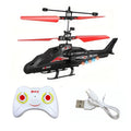 2-Way Remote Control Airplane Helicopter with LED Lights & USB Charging - Toy Drone