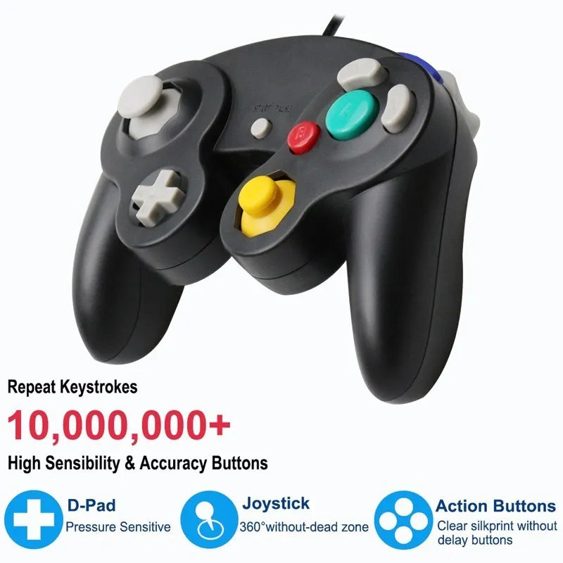 Wired Game Controller for Nintendo Switch, GameCube & PC - Multiple Colors