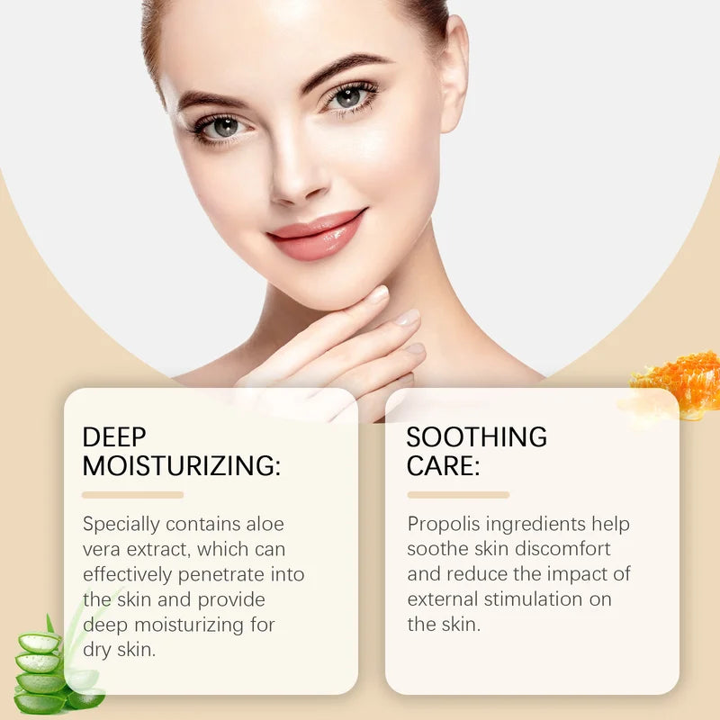 Aloe Propolis Moisturizing Face Cream for Anti-Aging & Brightening - 113g