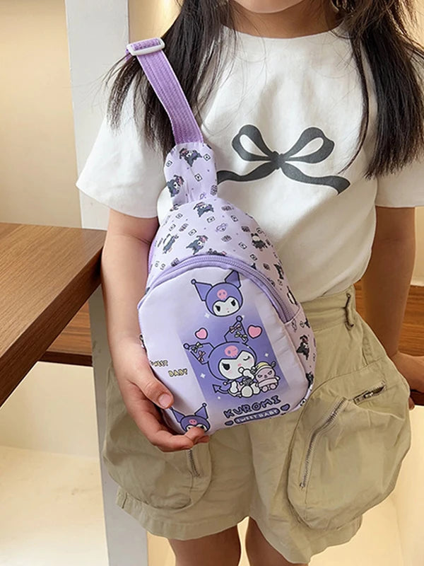 Kawaii Sanrio Cartoon Mini Backpack for Girls and Kids, Small Bag, Perfect Birthday Gift