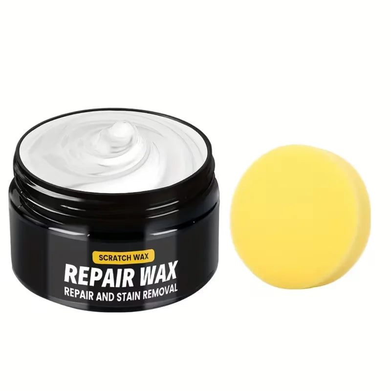 Universal Car Scratch Repair Wax 80g - Paint Polish & Shine Restorer for All Vehicles