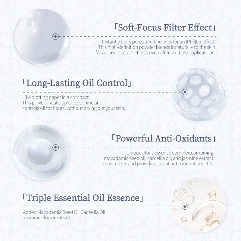 Flower Knows Correcting Oil-Control Baking Powder for Flawless Skin