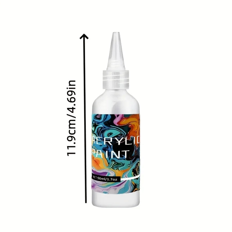 Pigment Paste for Epoxy Resin - 6 Colors Opaque Liquid Dye for Art & DIY Projects