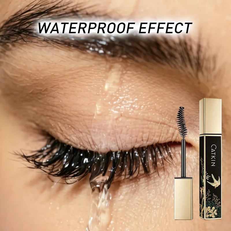 Volumizing Waterproof Mascara for Long & Thick Lashes - Nourishing & Clump-Free