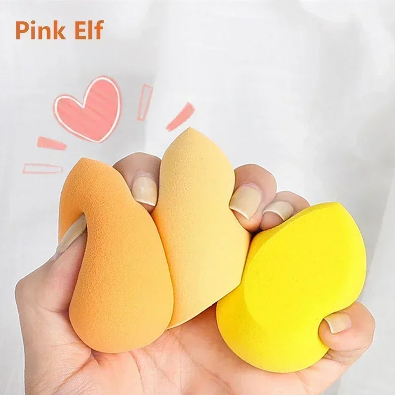 Multi-Purpose Makeup Sponge Blender Set - Soft Foundation, Concealer & Powder Blenders