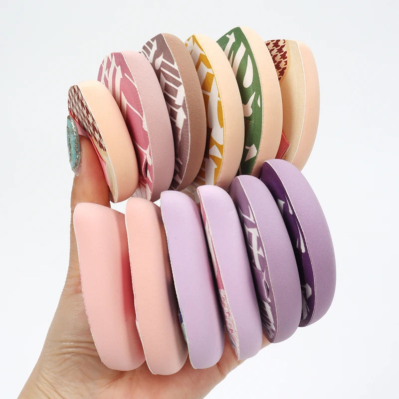 Large Cotton Candy Cosmetic Puff Set - Super Soft Makeup Sponge for Powder & Foundation