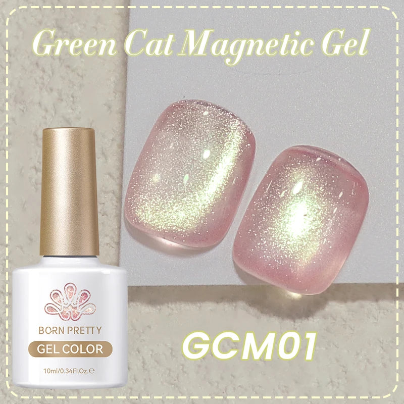 Magnetic Gel Nail Polish Set - 10ml Semi-Permanent UV/LED Nail Art
