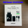Samsung 65W 3-Port Fast Charging Wall Charger for Phones, Tablets, Laptops