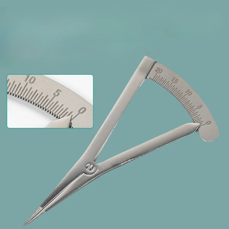 Double Eyelid Surgical Eye Caliper Compass Ruler Measuring Tool - Makeup & Ophthalmic Instruments