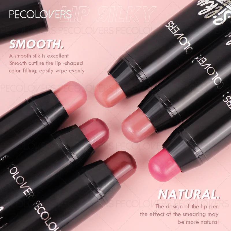 Moisturizing Lipstick Pen Set - Long-lasting Hydrating Glossy Lip Makeup