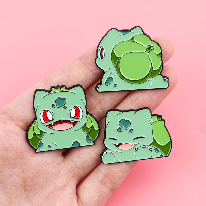 4-13pcs Cute Duck Enamel Pin Cartoon Animal Brooch Set Fashion Lapel Badge Jewelry Gift