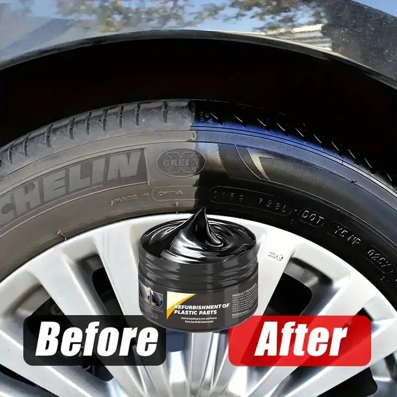Car Interior Scratch Repair Paste for Plastic Leather and Tires - Wax Polish