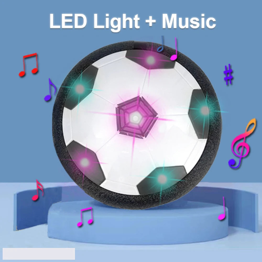 LED Hover Soccer Ball - Indoor Outdoor Floating Football Toy for Kids & Teens