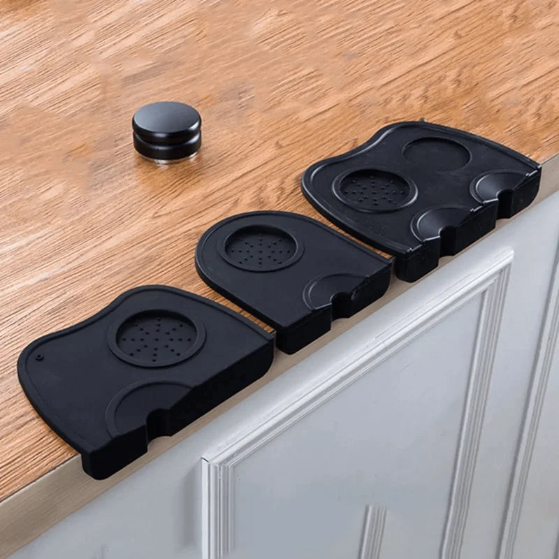 Silicone Coffee Tamper Holder Mat for Espresso Barista Tamping Tools - Multiple Colors