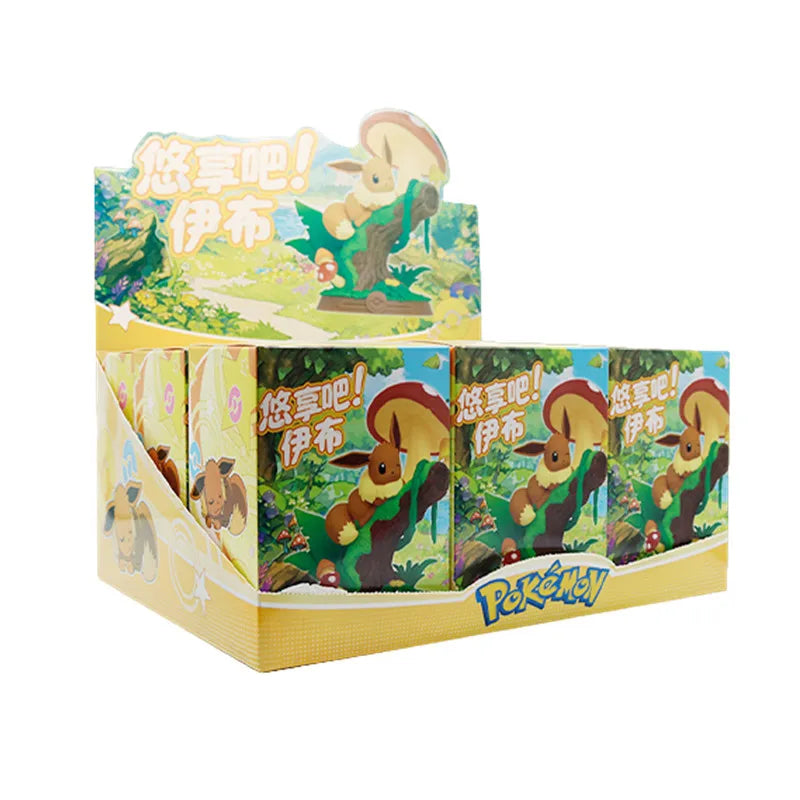 Pokemon Eeveelutions Anime Figure Set - Blind Box Toys for Kids & Collectors