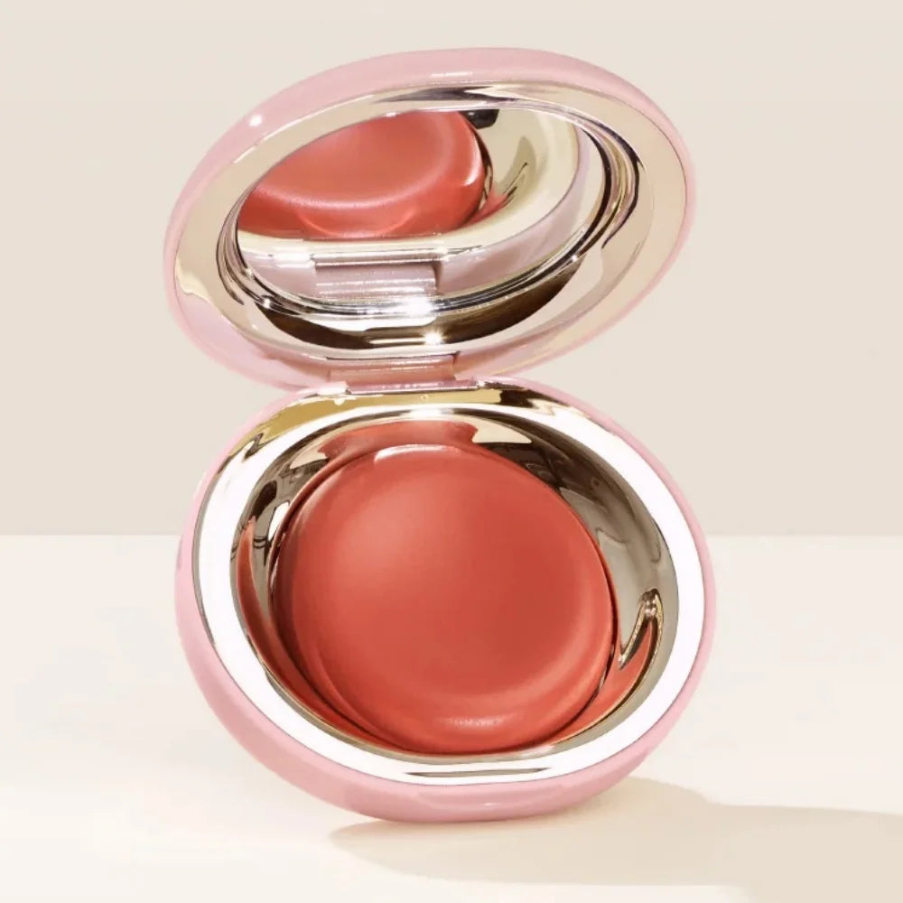 Dual-Use Powder Blush and Liquid Highlighter Makeup Set Waterproof Long Lasting Natural