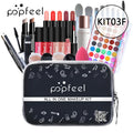 All-in-One Makeup Kit with 29 Pieces - Eyeshadow, Foundation, Lipgloss & Brushes