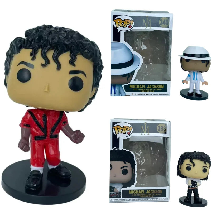 Funko POP Michael Jackson Vinyl Collectible Figure - Iconic Display Model, Great Gift