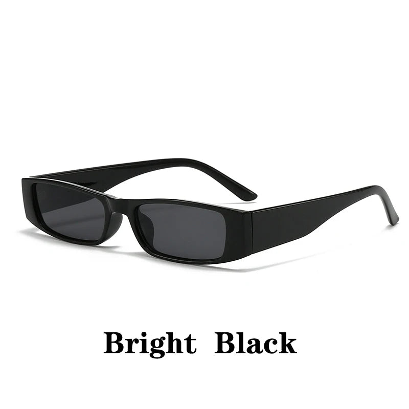 Vintage Square Sunglasses Women Men Rectangle UV Protection Eyewear
