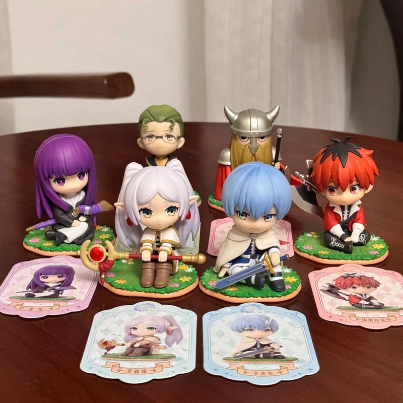 Anime Frieren Action Figures 6-Pack Set Cartoon Figurines Collectible Toys Gift