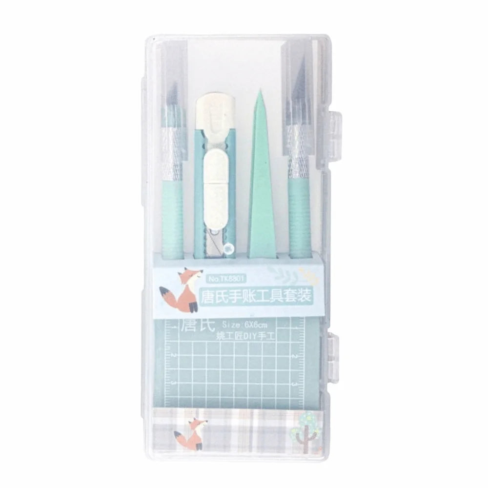 Multi-Function Art Cutting & Craft Tool Set - Stainless Steel Carving & Trimming Kit