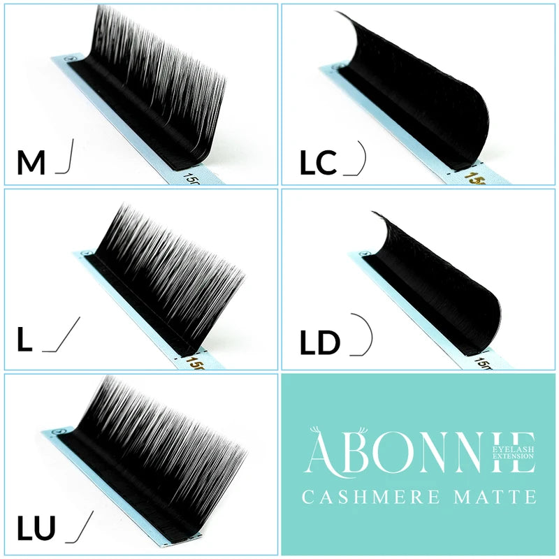 False Eyelash Extensions Mink Lashes Natural Look - Multiple Curl & Thickness Options