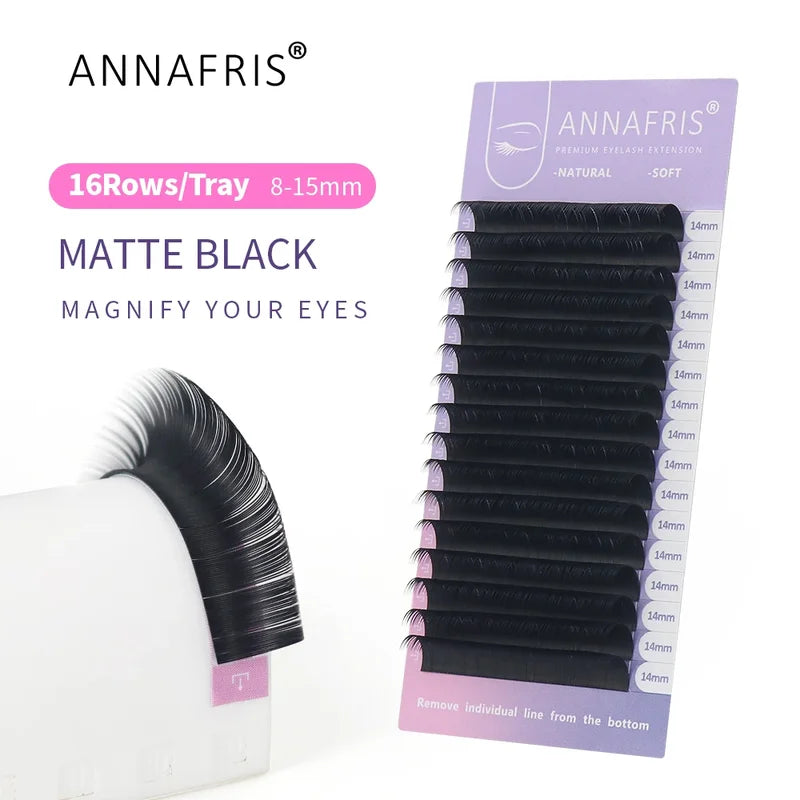 False Eyelashes Individual Mink Lashes 8-15mm Handmade Volume Extensions