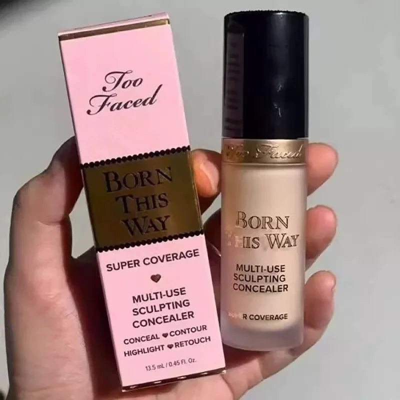 Multi-Use Concealer with Hyaluronic Acid - Flawless Shades for Face & Under Eye
