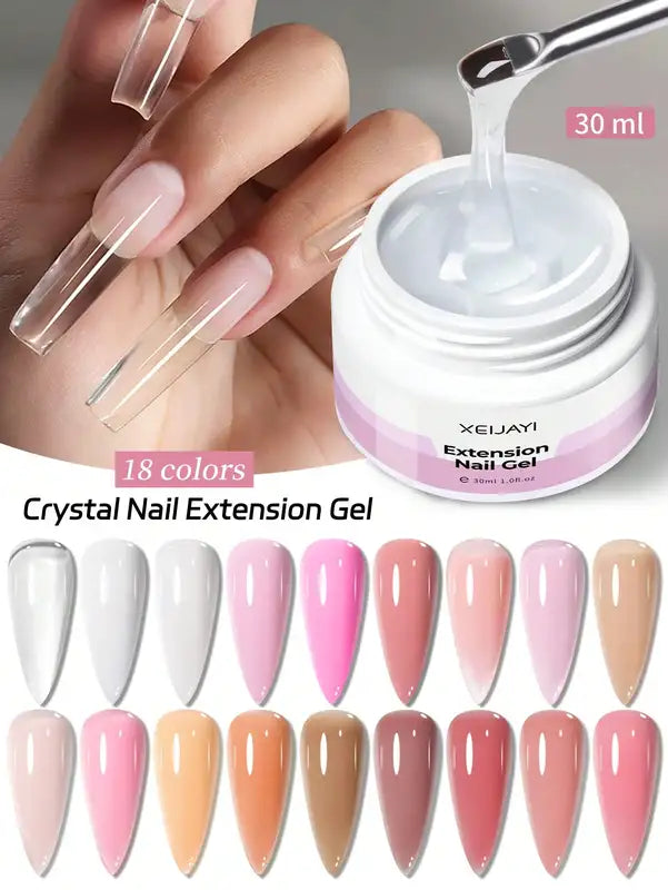 Nail Strengthening Gel Support 30ml UV/LED Fast Extender Nail Gel