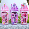 3PCS Lip Gloss and Lip Balm Set - Waterproof, Long-Lasting, Hydrating