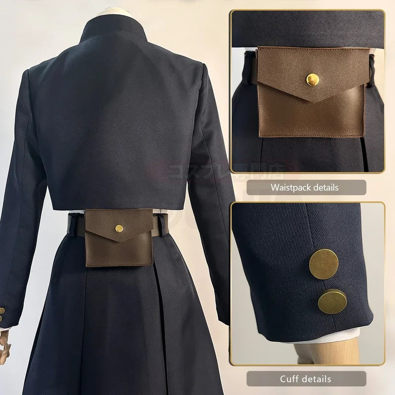 Jujutsu Kaisen Cosplay Costume with Wig for Halloween and Anime Fans