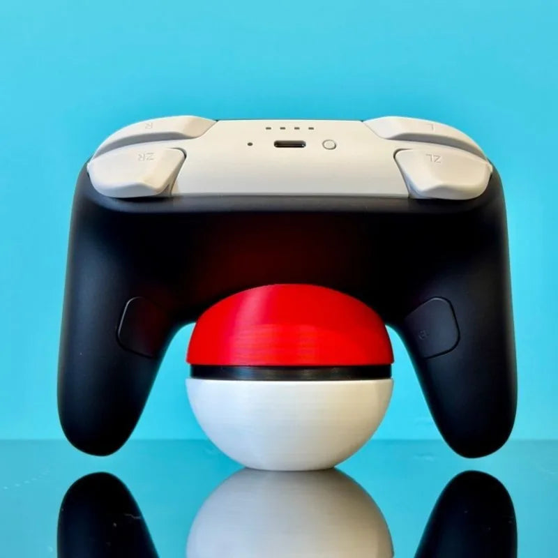 3D Printed Pokémon Controller Stand Creative Design for Game Controllers Colorful Universal
