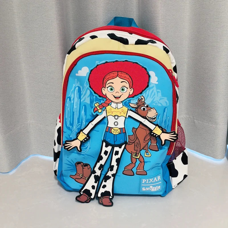 Large Capacity Student Trolley Bag with Lunch Box - Portable Travel Backpack