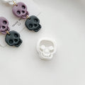 Halloween Skull Polymer Clay Cutter Mold for Beaded Jewelry & Earrings