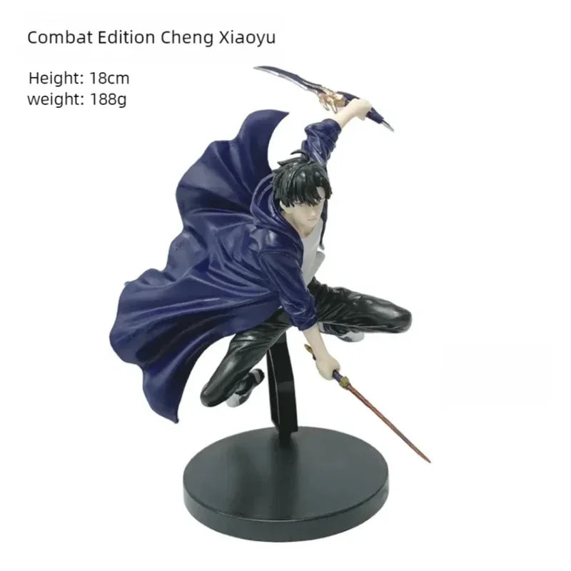 Anime Levelings Action Figure Sung Jinwoo PVC Collectible Toy 21cm - Multiple Colors