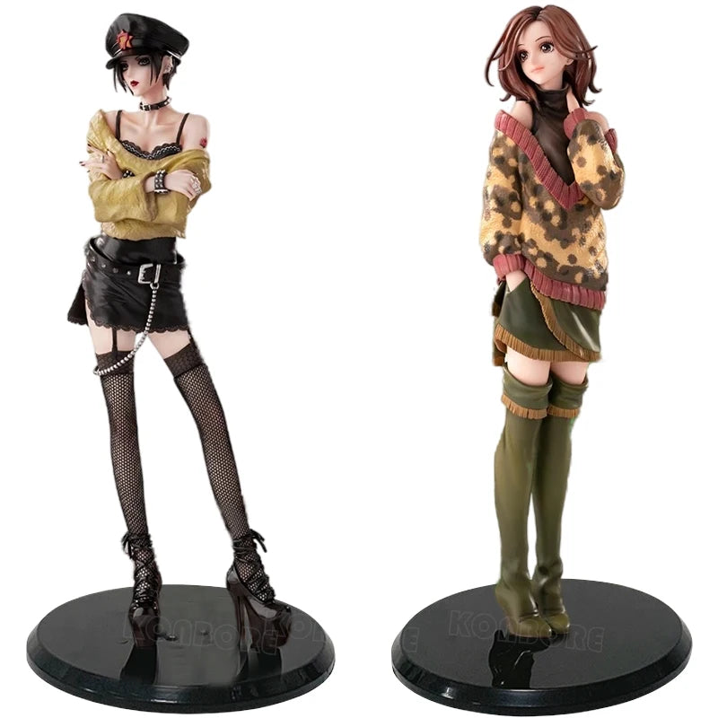 Anime Girl Action Figure 22cm Collectible Statue for Fans - Multiple Colors
