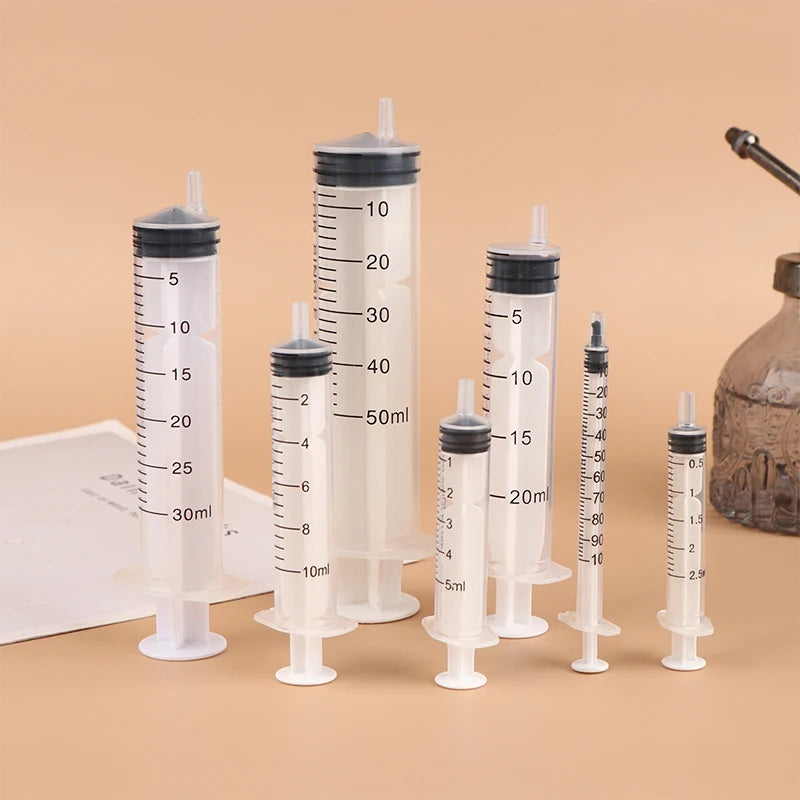 Plastic Perfume Dispenser Syringe Nozzle Bottling Tool 1-50ml Liquid Packaging