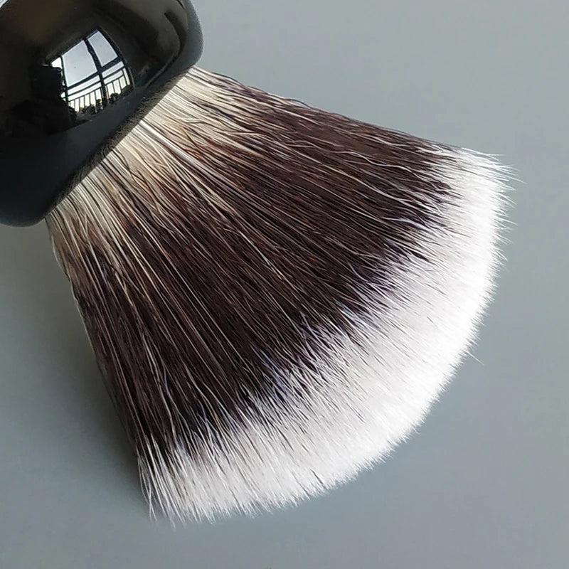 Synthetic Hair Fan Shaving Brush for Men Wet Shaving - G7 Model
